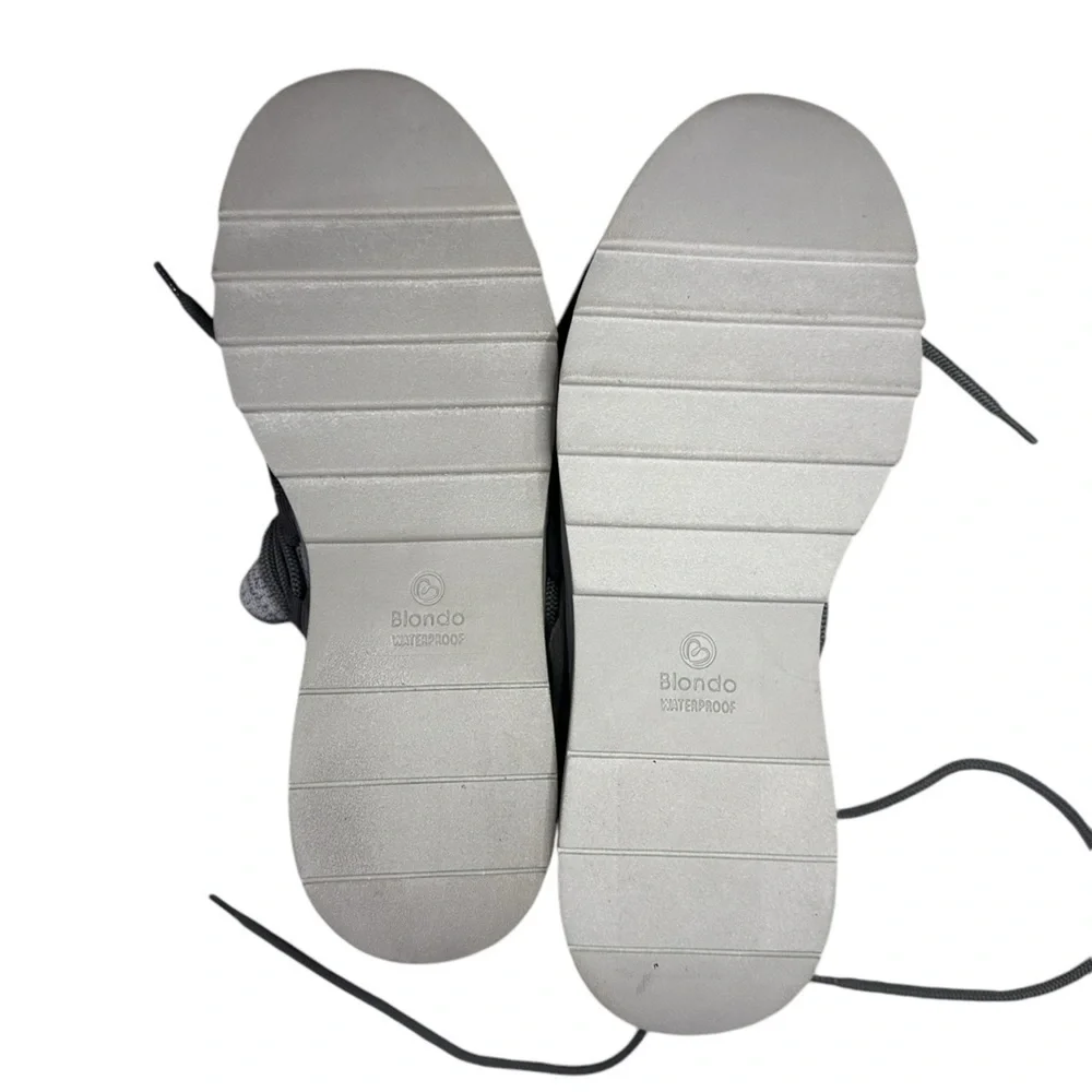 NEW Blondo Selina Waterproof Sneakers in Gray - Size 8 - Picture 7 of 7
